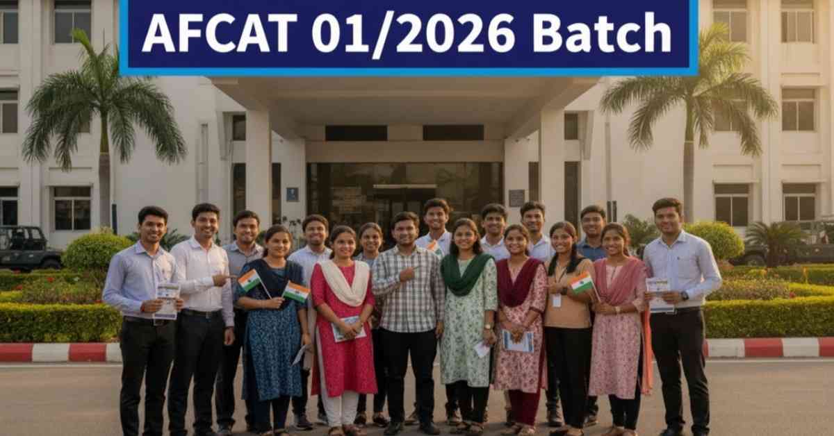 AFCAT 01/2026 Batch 