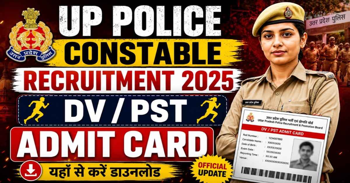 UP Police Constable Recruitment 2025