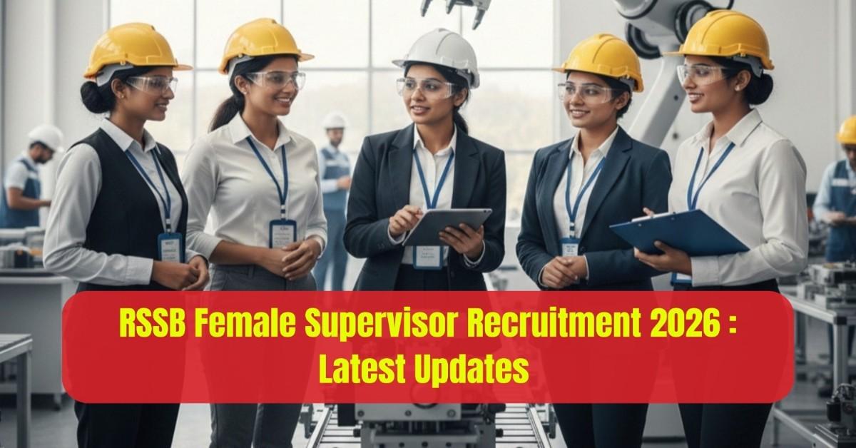 RSSB Female Supervisor Recruitment 2026