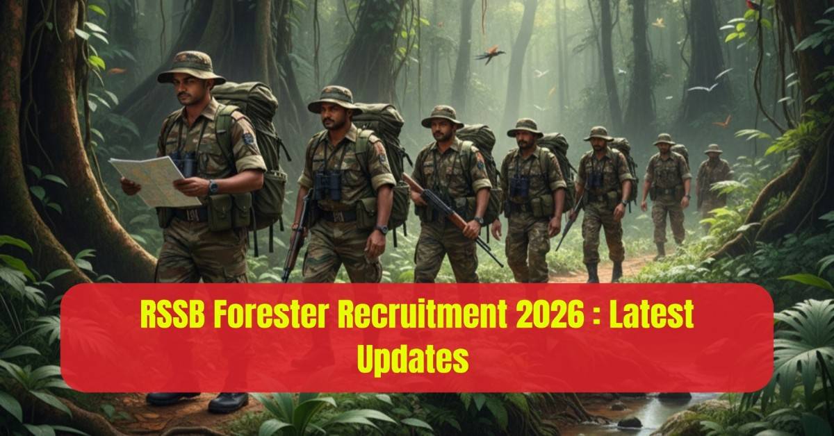 RSSB Forester Recruitment 2026