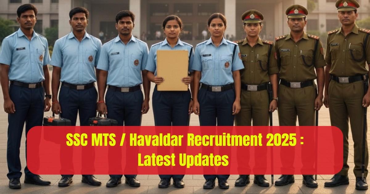 SSC MTS And Havaldar Recruitment 2025
