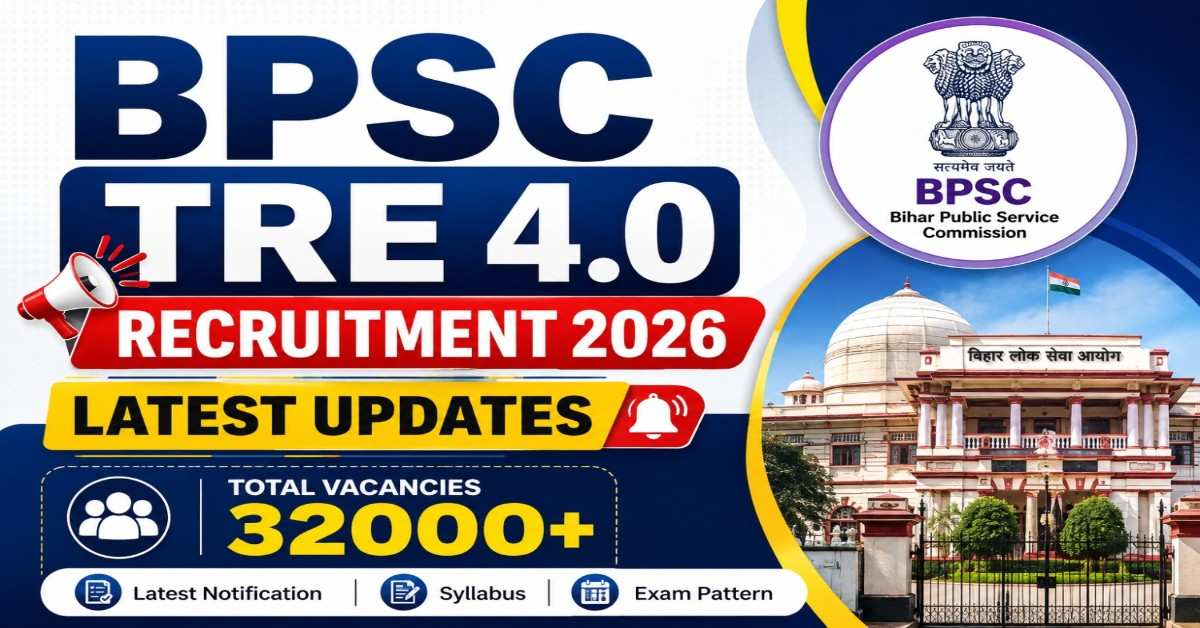 BPSC School Teacher TRE 4.0 Recruitment 2026